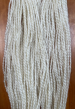 White Wensleydale Yarn - Worsted