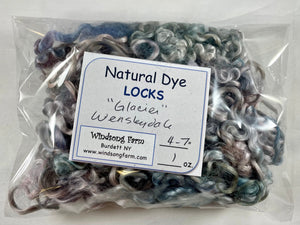 "Daybreak" Natural Dye Wensleydale Locks